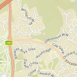 Thornhill, Cardiff CF14 9AN, UK Street Map