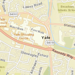 106 Sundridge Park, Yate, South Gloucestershire BS37, UK Street Map