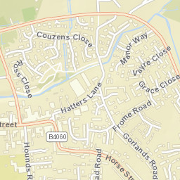 Chipping Sodbury Street Map