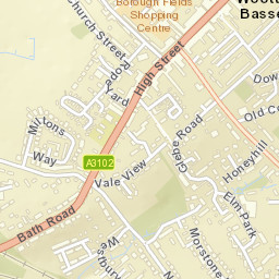 Royal Wootton Bassett Street Map