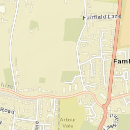 Farnham Royal Street Map