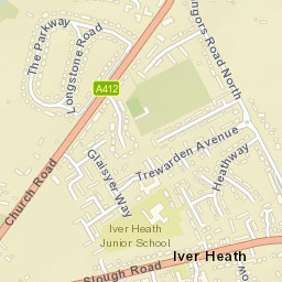 Iver Heath Street Map