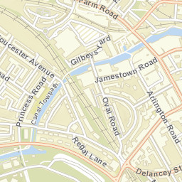 Camden Town Street Map