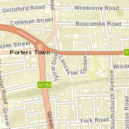 Southend-on-Sea Street Map