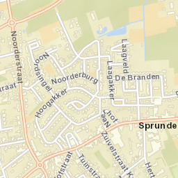 Sprundel Street Map
