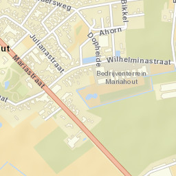 Mariahout Street Map