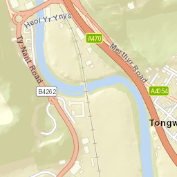 57 Merthyr Road, Tongwynlais, Cardiff CF15 Street Map
