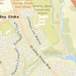Bradley Stoke Way, Bradley Stoke, South Gloucestershire BS32, Street Map