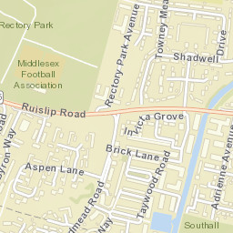 Invicta Grove, Northolt, Greater London UB5, UK Street Map