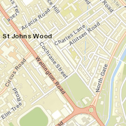 Saint John's Wood, London, Greater London NW8 9ND, UK Street Map