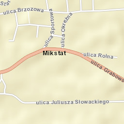 Mikstat Street Map