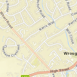 Wroughton Street Map
