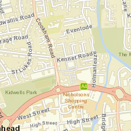 Maidenhead Street Map