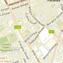 Clerkenwell Street Map