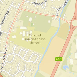 46 Croesty Road, Pencoed, Bridgend Street Map