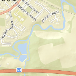 Pontyclun Street Map