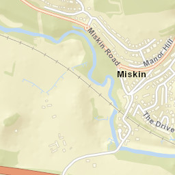 1 Hensol Road, Miskin, Pontyclun, Rhondda Street Map