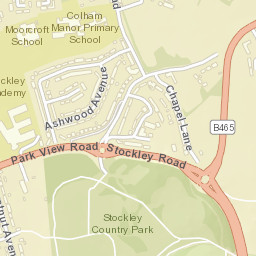 32 Park View Road, Uxbridge, Greater London Street Map