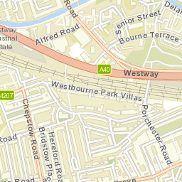 332 Harrow Rd, City of Westminster, London Street Map