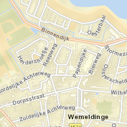 Wemeldinge Street Map