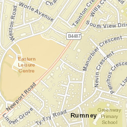 814 Newport Road, Rumney, Cardiff CF3 Street Map