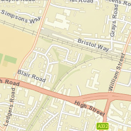 Slough Street Map