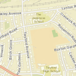 Acton Street Map