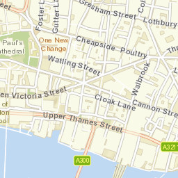 City of London Street Map