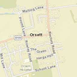 Orsett Street Map