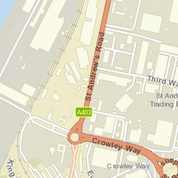 King Rd Ave, Bristol BS11, UK Street Map