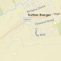 Sutton Benger Street Map