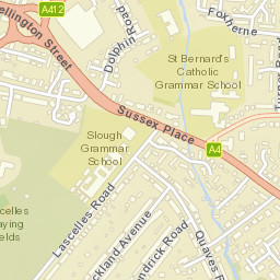 164 Wellington St, Slough SL1, UK Street Map