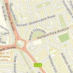 White City, London, Greater London W12 7SL, UK Street Map