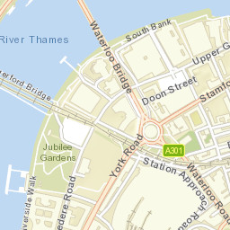 London Eye, London, United Kingdom Street Map