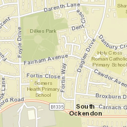 South Ockendon Street Map