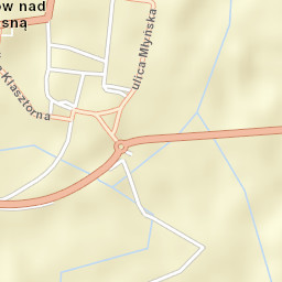Grabów nad Prosną Street Map
