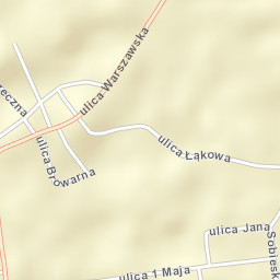 Wolbórz Street Map