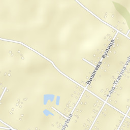 Shats’k Street Map