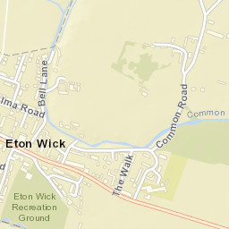 Eton Wick Street Map