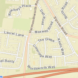 West Drayton Street Map