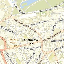 City of Westminster Street Map