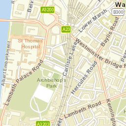 Lambeth Street Map