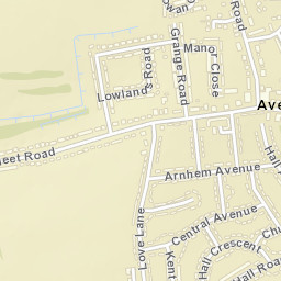 Aveley Street Map
