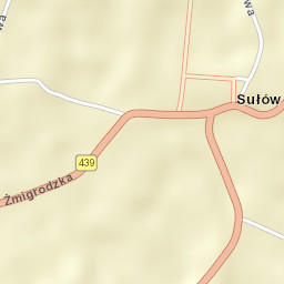 Sułów Street Map