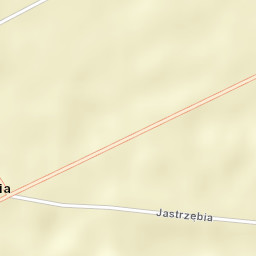 Jastrzębia Street Map