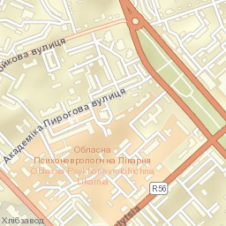 Chernihivs’ka Mis’krada Street Map