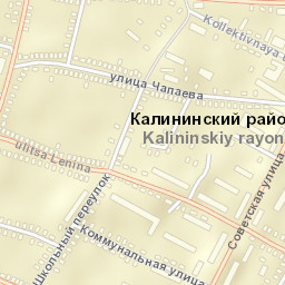 Kalininsk Street Map