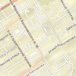 Engel’sskiy Rayon Street Map