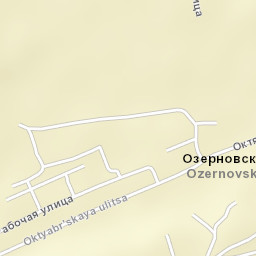 Ozernovskiy Street Map
