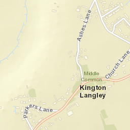 Middle Common, Chippenham, Wiltshire SN15, UK Street Map